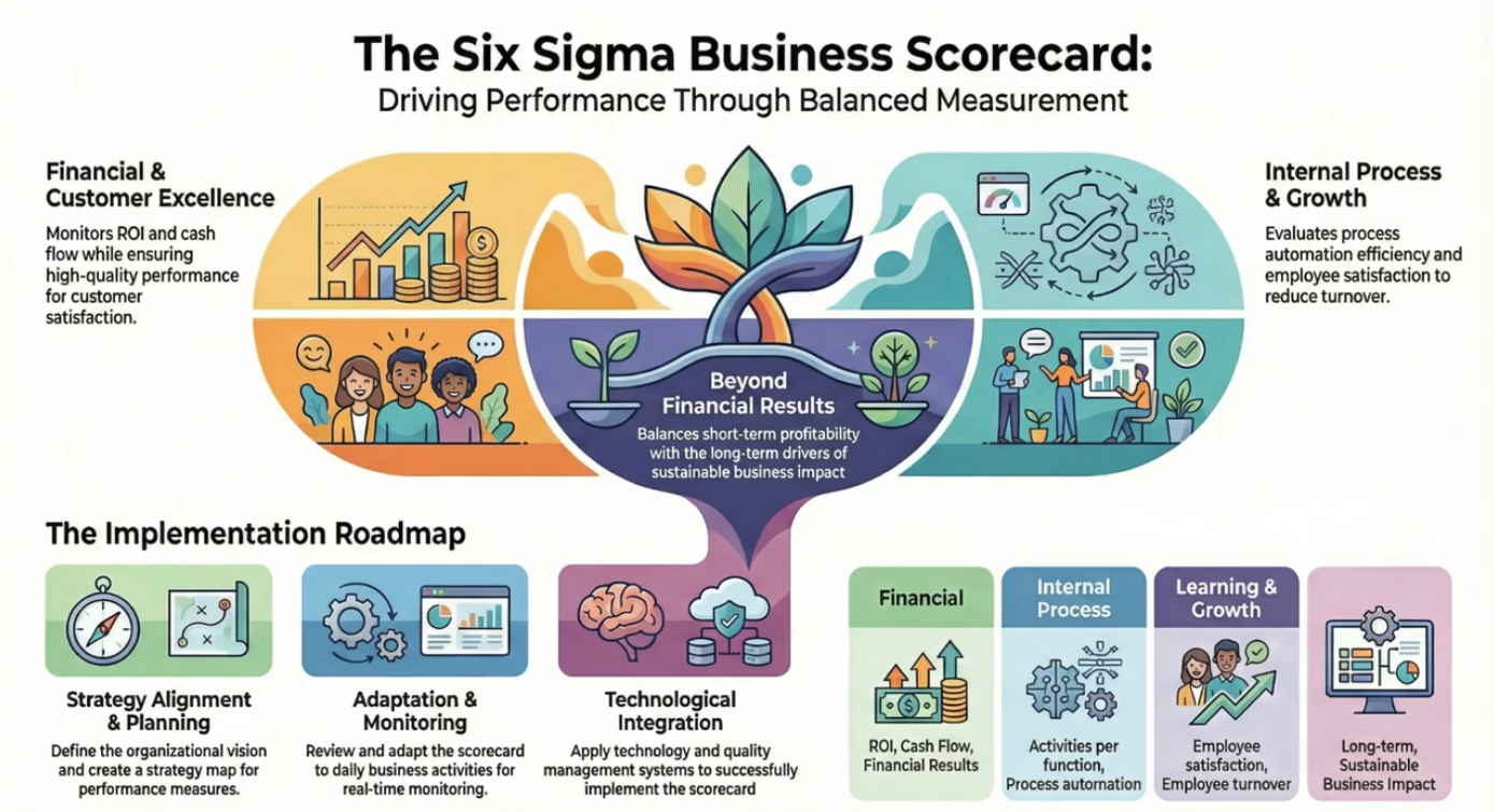 Six Sigma Business Scorecard: Measuring Organisation Performance